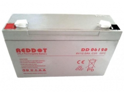 Acumulator plumb acid RedDot 6V 12Ah (Faston 187 - 6.4mm) VRLAB-6-12-RD