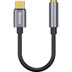  Adaptor Audio Baseus USB Type-C la Jack 3.5 mm L54, 0.09 m, CATL54-0G, Gri 