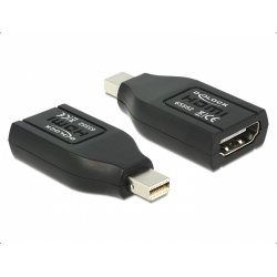 Adaptor Delock 65552, Displayport  male - HDMI female, Black