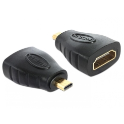 Adaptor HDMI la micro HDMI-D M-T Negru,  Delock 65242
