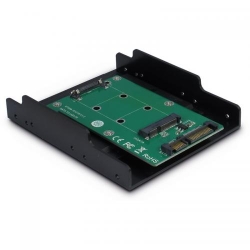 Adaptor Inter-Tech KT008B 3.5 inch 1x SATA Male - 1x mSATA SSD