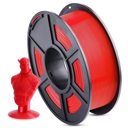 ANYCUBIC PLA 3D Printer Filament, RED, diametru: 1.75mm, lungime 340m, greutate: 1 KG.