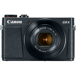 Aparat foto compact Canon PowerShot G9X II, 20.2MP, Black