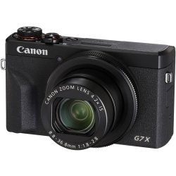 Aparat foto digital Canon PowerShot G7 X Mark III, 20 MP, 4K, Negru + Acumulator Canon NB-13L