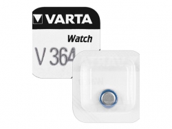 Baterie buton oxid de argint V364/SR60 AG1 1.55V 17mAh Varta BAT-V364-BL-VAR