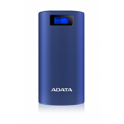 Baterie Portabila A-Data P20000D, 20000mAh, 2x USB, Dark Blue
