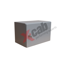 Cabinet metalic de exterior 19”, rack de perete, 7U 600x350 mm, IP-55, Xcab