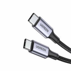 Cablu alimentare si date Ugreen US316, USB Type-C la USB Type-C 100W, 1m, Negru - 70427