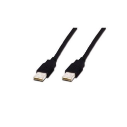 Cablu ASSMANN  USB 2.0 USB A M (plug)/USB A M (plug) 1,8m black
