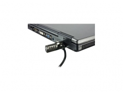 Cablu de blocare cu combinatie negru Sweex ; Cod EAN: 8717534015920