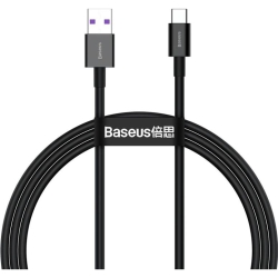 Cablu de date Baseus Superior, Fast Charging 66W, CATYS-A01, USB - USB-C, 2m, Black
