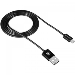 Cablu de date Canyon, USB - Lightning, 1m, Negru