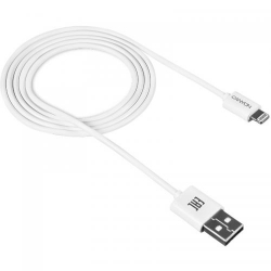 Cablu de date Canyon, USB - Lightning, 1m, White
