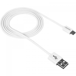 Cablu de date Canyon, USB - microUSB, 1m, White