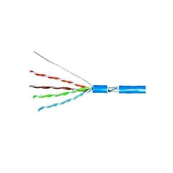 Cablu de retea Schrack CHN HSEKF424P, F/UTP, Cat5e, cupru solid, 305m, Blue, pret per metru