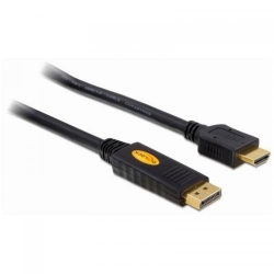 Cablu Delock 82587 Display Port M/HDMI M, 2m