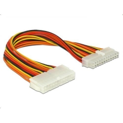 Cablu Delock ATX 24-pin male - ATX 24-pin female, 27cm