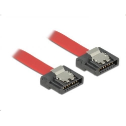 Cablu Delock FLEXI SATA3 straight - SATA3 straight, 20 cm, Red