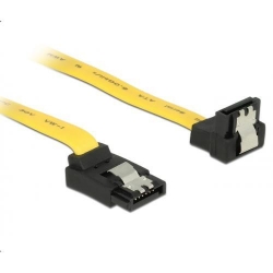 Cablu Delock SATA3 up - SATA3 down, 30cm, yellow