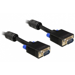 Cablu Delock VGA Male - VGA Male, 3m ,Black