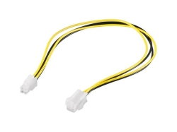 Cablu extensie alimentare intern 4pini P4 0.37mm; Cod EAN: 4040849513596