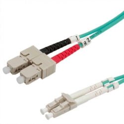 Cablu fibra optica LC-SC OM3 duplex multimode 0.5m, Value 21.99.8710