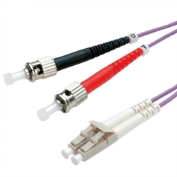 Cablu fibra optica LC-ST OM4 duplex multimode 0.5m, Value 21.99.8770