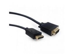 Cablu Gembird, Displayport male - VGA male, 1.8m, Black