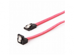 Cablu Gembird, SATA III - SATA III, 0.1m, Red