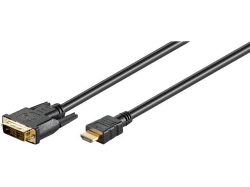 Cablu HDMI/DVI-D 1,8m HDMI tata la DVI-D (18+1) tata MMG/1,8-BU