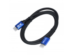 Cablu HDMI versiune 2.1 HDMI A tata la HDMI A tata, 2m, rezolutie maxima: 8K@60Hz