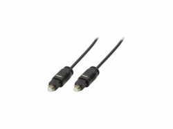 Cablu Logilink, 1x Optic - 1x Optic, 0.5m, Black