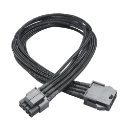 Cablu prelungitor Akasa FLEXA P8 8-pini EPS/ATX12V PSU, 40cm, Black, AK-CBPW08-40BK