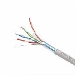 Cablu retea Gembird UPC-5004E-SOL/100, UTP, Cat.5, 100m, Grey