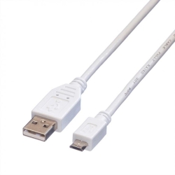 Cablu USB 2.0 la micro USB-B, 0.15m, Value 11.99.8751