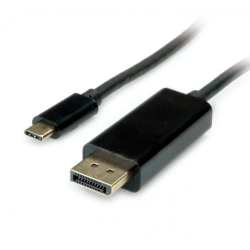 Cablu USB-C la Displayport MYCON T-T 2m Negru, CON5846