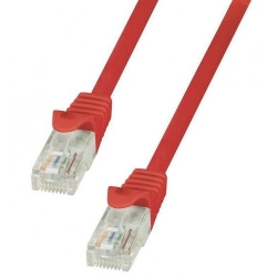 Cablu UTP Patch cord cat. 5E, 1m, LogiLink, CP1034U, red