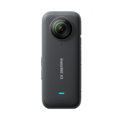 Camera video sport Insta360 One X3 5.7K, 360°, Negru