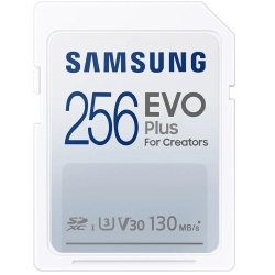 Card de memorie Samsung Full SDEVO Plus, 256GB, 130MB/s