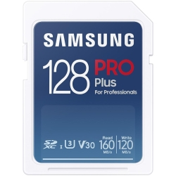 Card de memorie Samsung Full SDPRO Plus, 128GB, 160MB/s