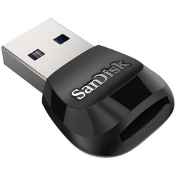 Card Reader Sandisk MobileMate microSD, USB 3.0, Black