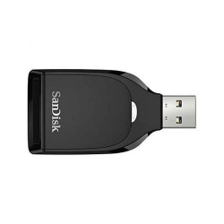 Card Reader Sandisk SD, USB 3.0, Black