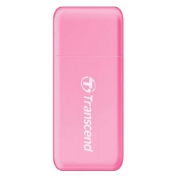 Card Reader Transcend USB 3.1 Gen 1 SD/microSD, pink