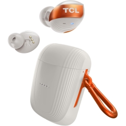 Casti bluetooth TCL True Wireless, Alb/Orange