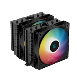 Cooler procesor Deepcool AG620 ARGB, 2x 120mm, Black