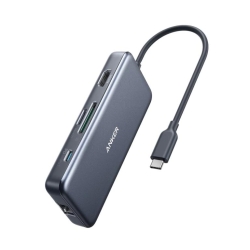 Docking Station Anker 7-in-1 USB-C PD Ethernet Hub, with 4K HDMI, 60W Power Delivery