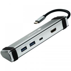 Docking Station Canyon Multiport Universal 4-in-1, Space Grey