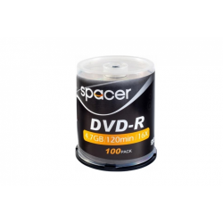 DVD-R SPACER  4.7GB, 16x, 100 buc, Spindle