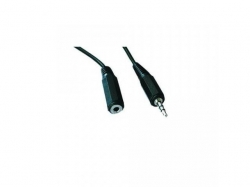 Cablu audio Gembird, 1x 3.5mm jack male - 1x 3.5mm jack female, 3m, Black