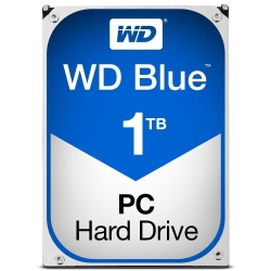 HDD WD Blue 1TB, 5400rpm, 64MB cache, SATA III